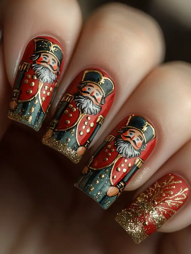 Xmas Nail Design Ideas for Christmas