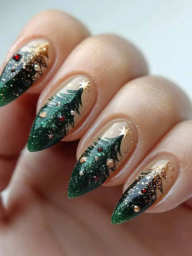 Xmas Nail Design Ideas for Christmas