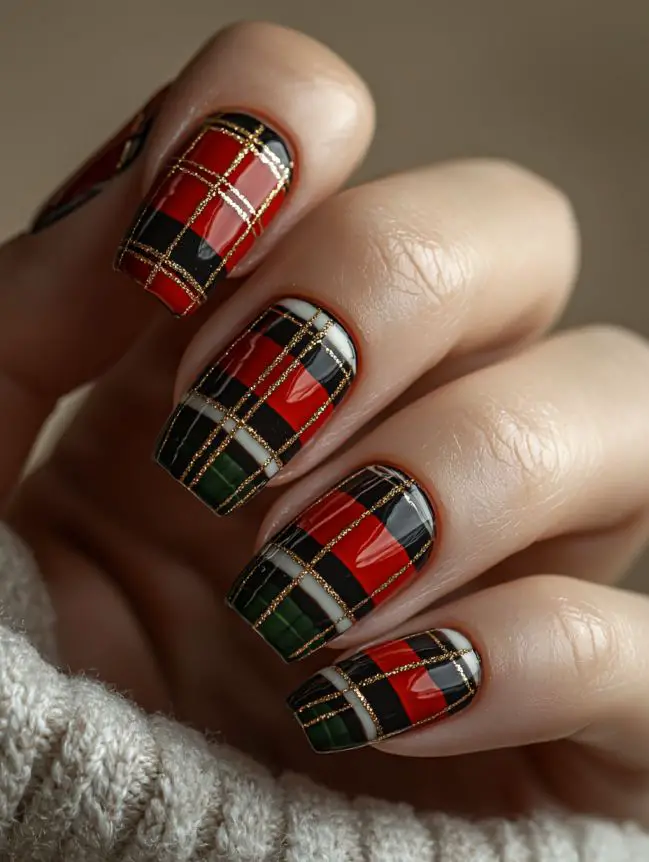 Xmas Nail Design Ideas for Christmas