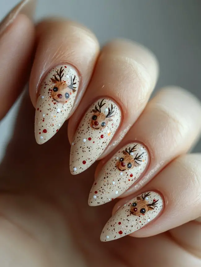 Xmas Nail Design Ideas for Christmas