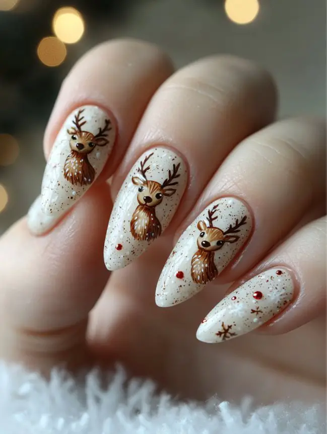 Xmas Nail Design Ideas for Christmas