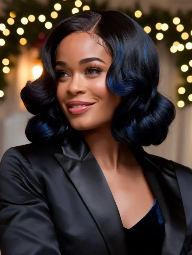 Christmas Hair Color Ideas for Black Women