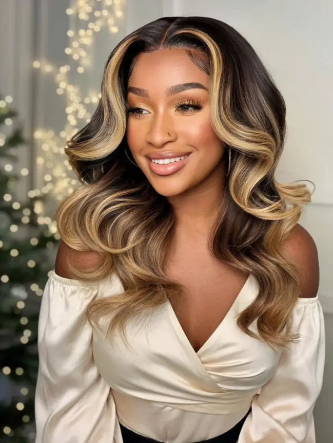 Christmas Hair Color Ideas for Black Women