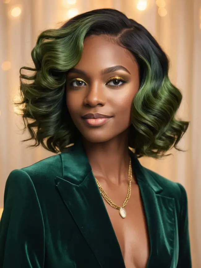 Christmas Hair Color Ideas for Black Women