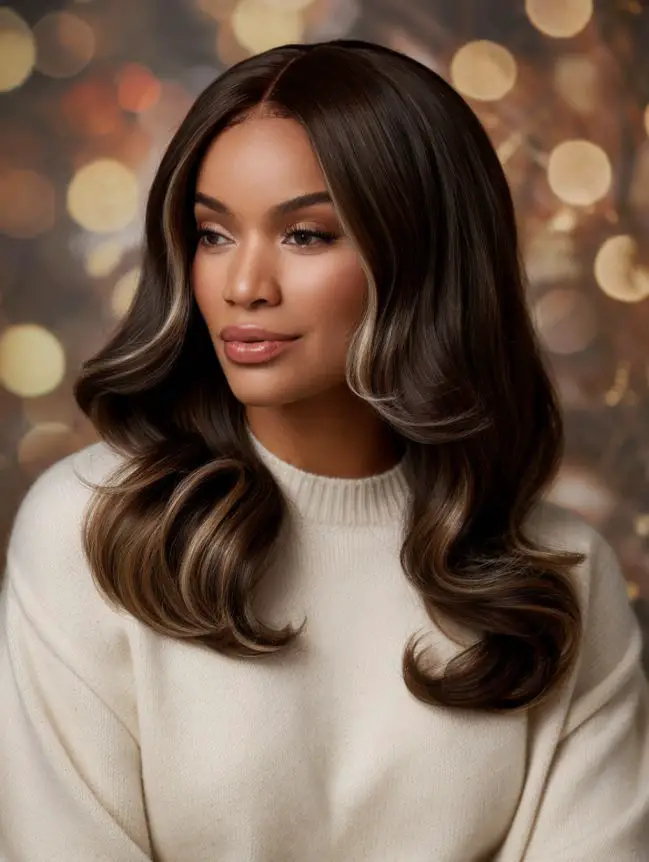 Christmas Hair Color Ideas for Black Women