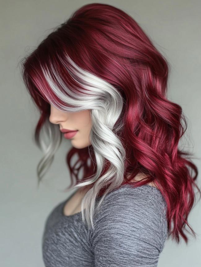 Christmas Hair Color Ideas for Dark Hair