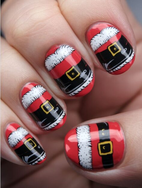 26 Festive Christmas Nail Art Design Ideas For 2023