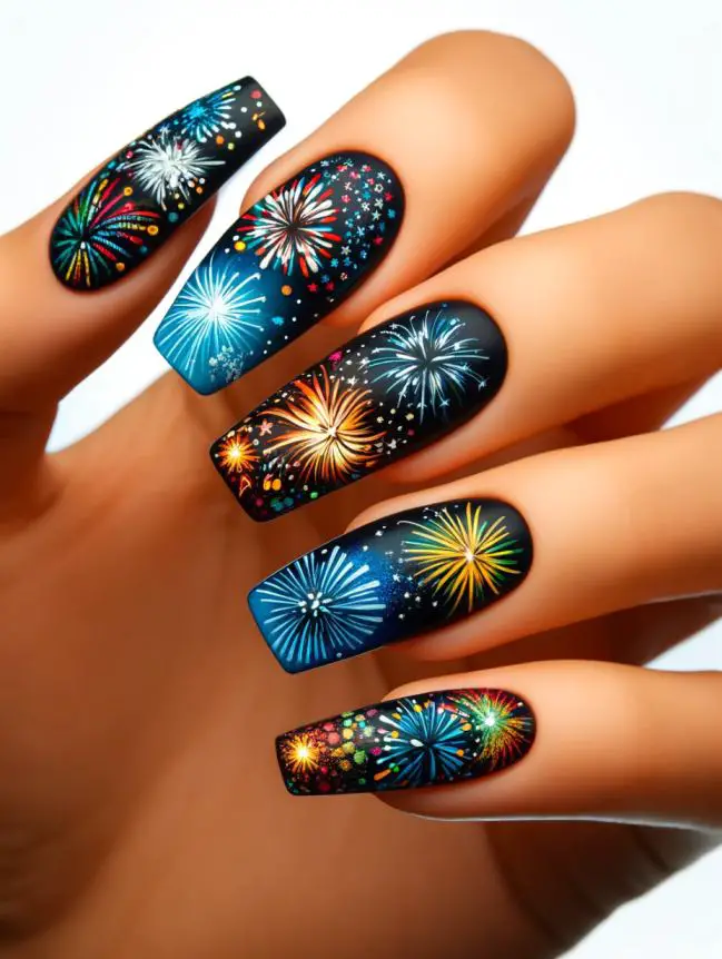 Festive Christmas Nail Art Design Ideas