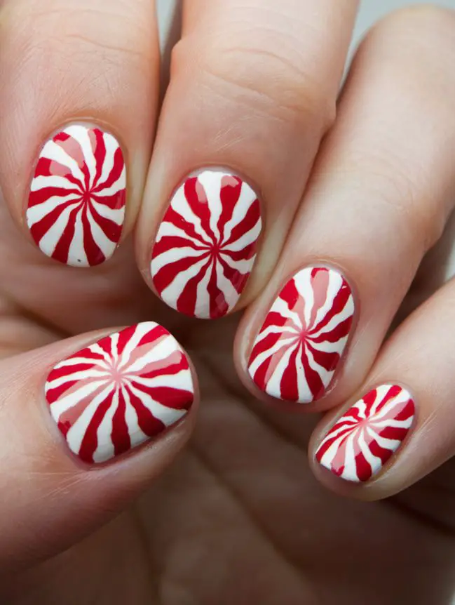 Festive Christmas Nail Art Design Ideas