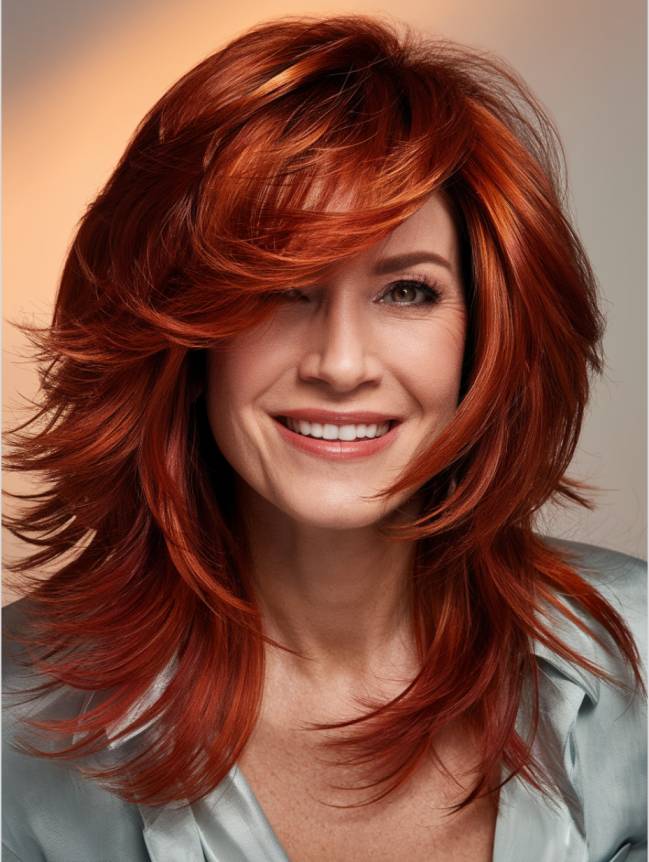 Hair Color Ideas for 40-Year-Old Moms