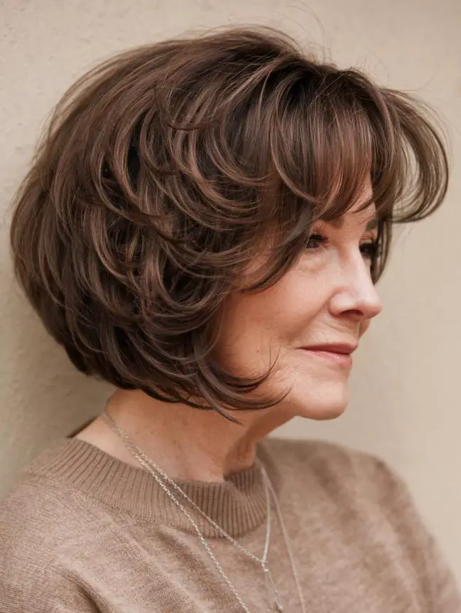 Short and Sassy Haircuts for Women Over 50