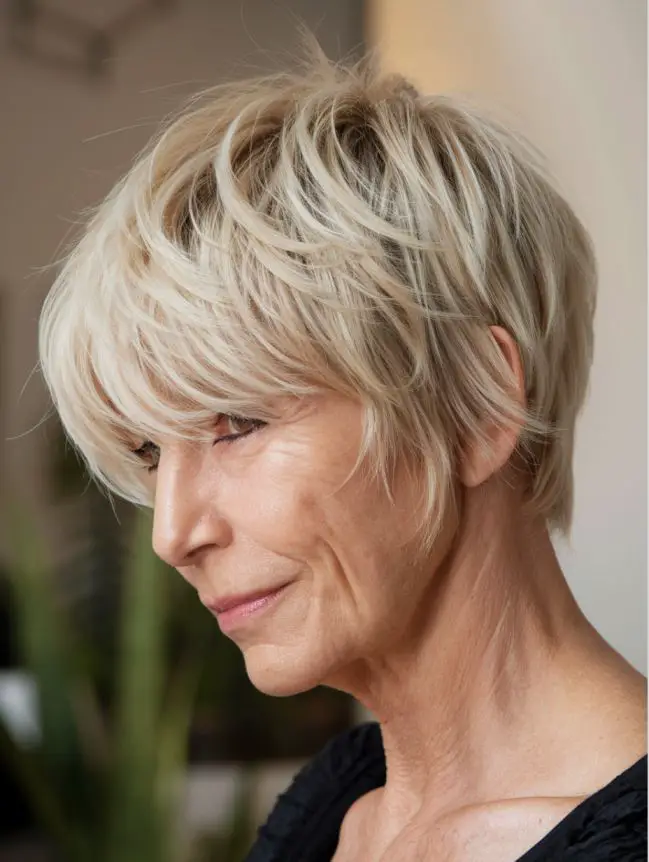 Short and Sassy Haircuts for Women Over 50