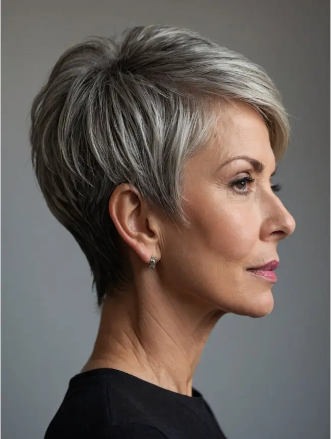 Short and Sassy Haircuts for Women Over 50