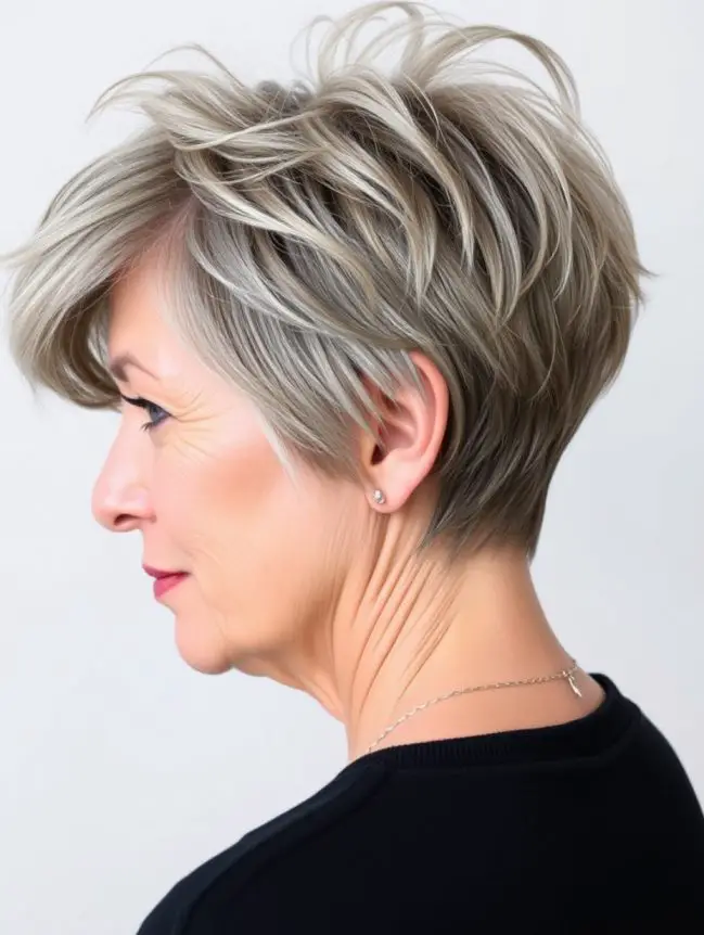 Short and Sassy Haircuts for Women Over 50