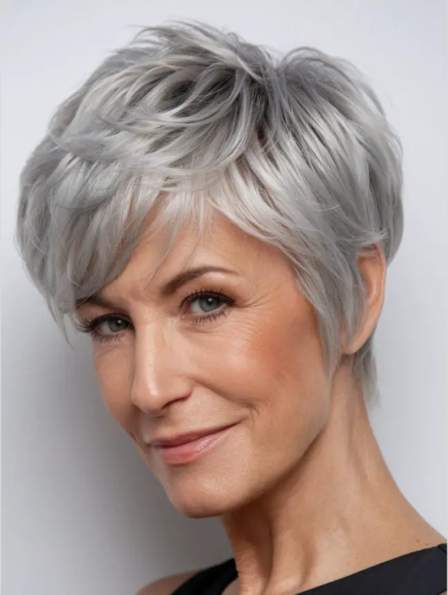 Short and Sassy Haircuts for Women Over 50