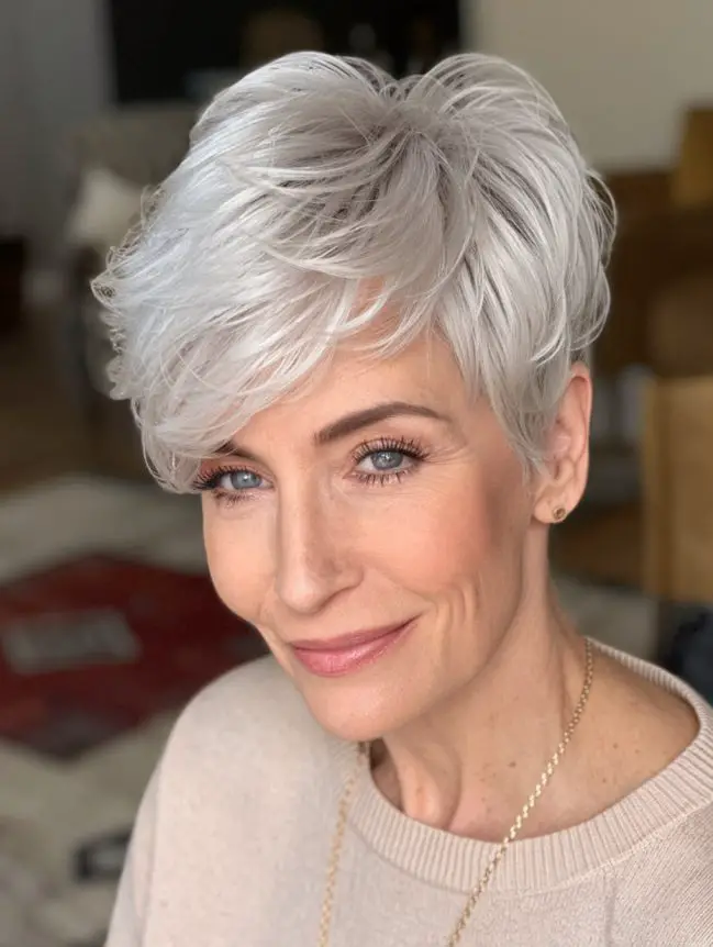 Short and Sassy Haircuts for Women Over 50