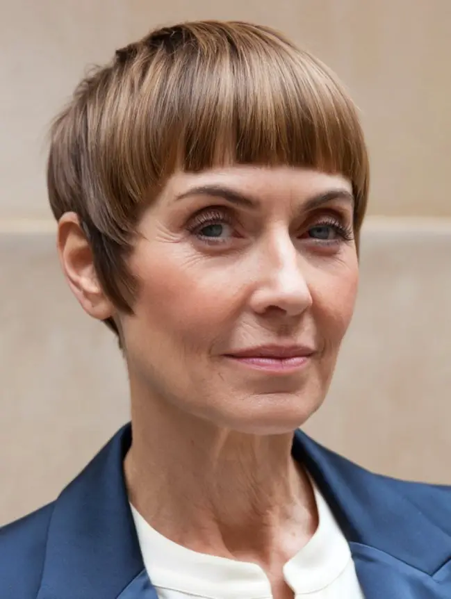 Short and Sassy Haircuts for Women Over 50