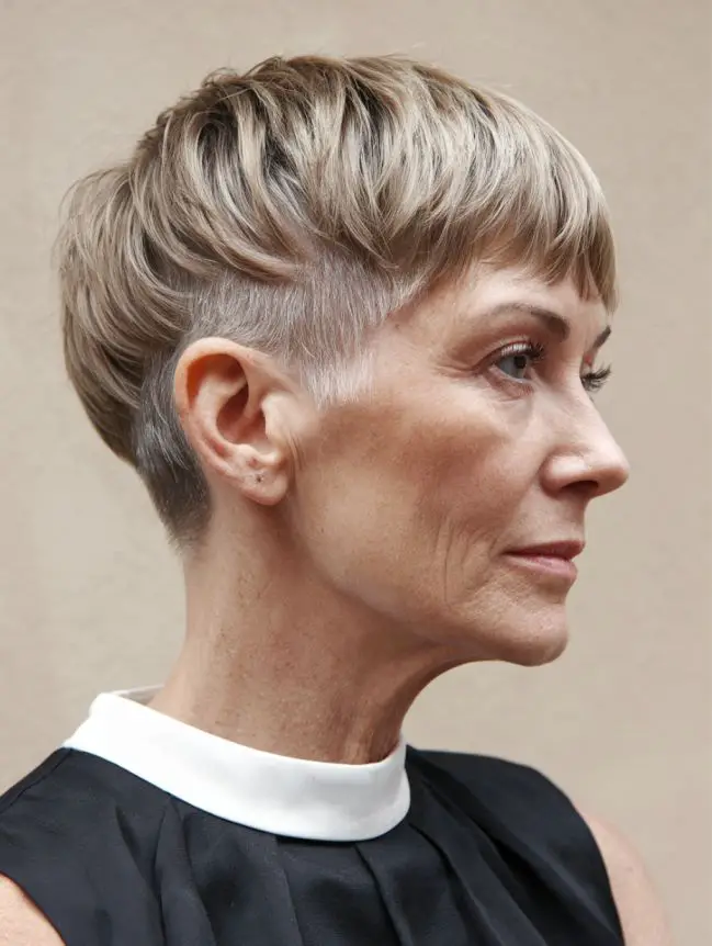 Short and Sassy Haircuts for Women Over 50