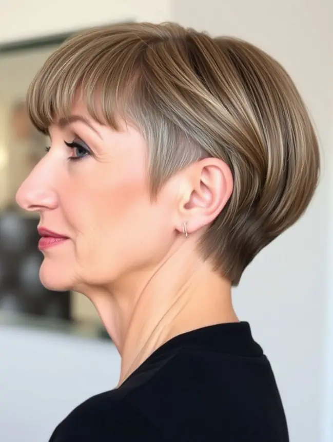 Short and Sassy Haircuts for Women Over 50