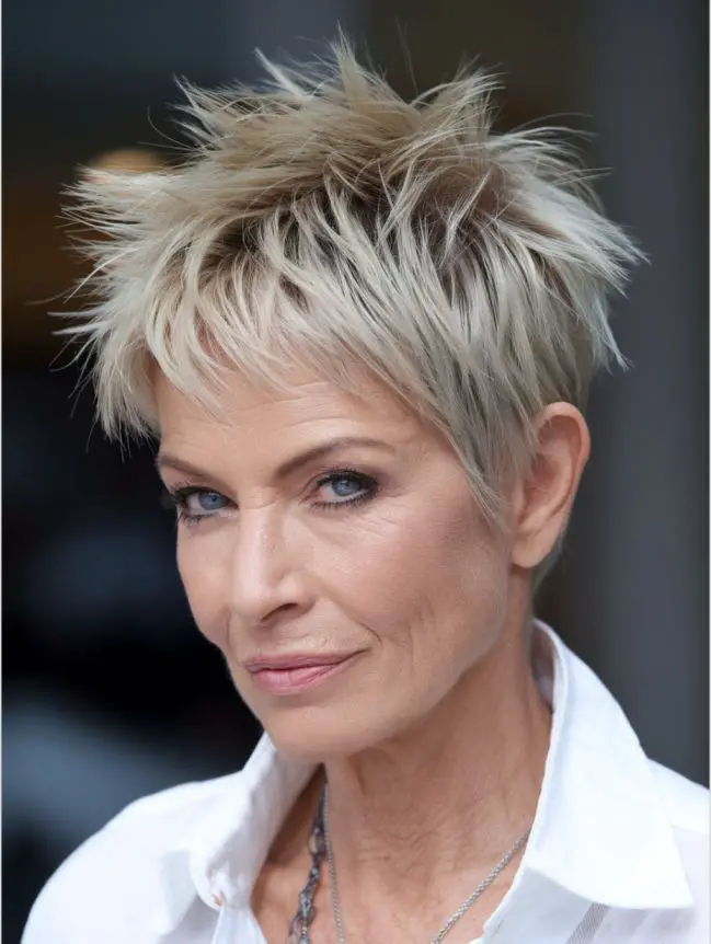 Short and Sassy Haircuts for Women Over 50