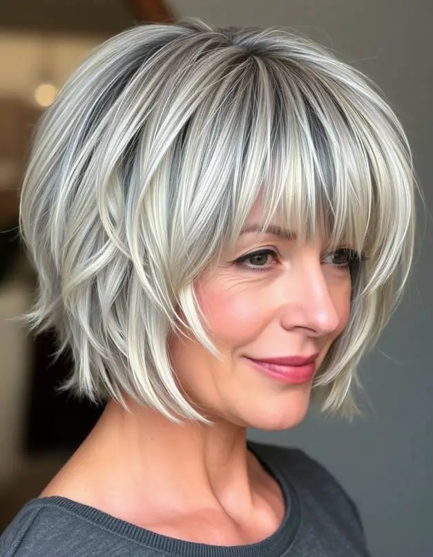 Short and Sassy Haircuts for Women Over 50