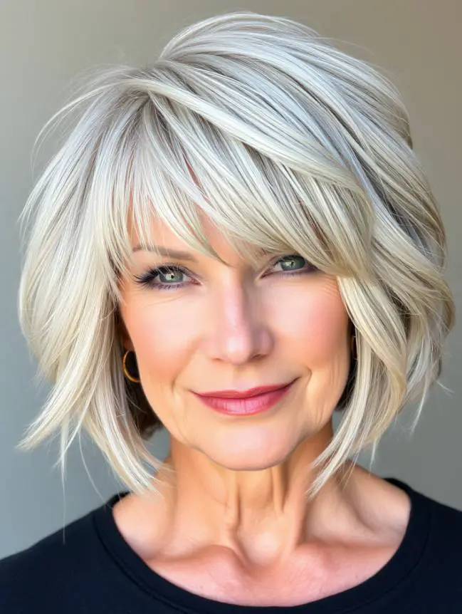 Short and Sassy Haircuts for Women Over 50