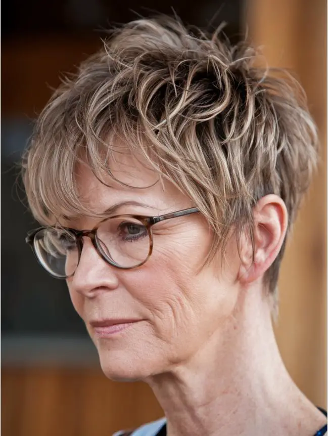 Short and Sassy Haircuts for Women Over 50