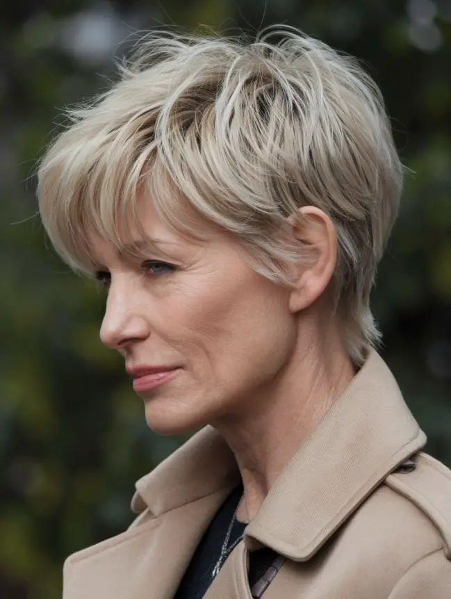 Short and Sassy Haircuts for Women Over 50