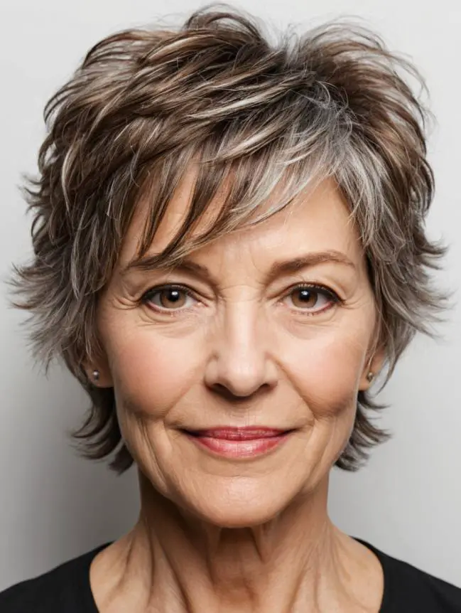 Short and Sassy Haircuts for Women Over 50