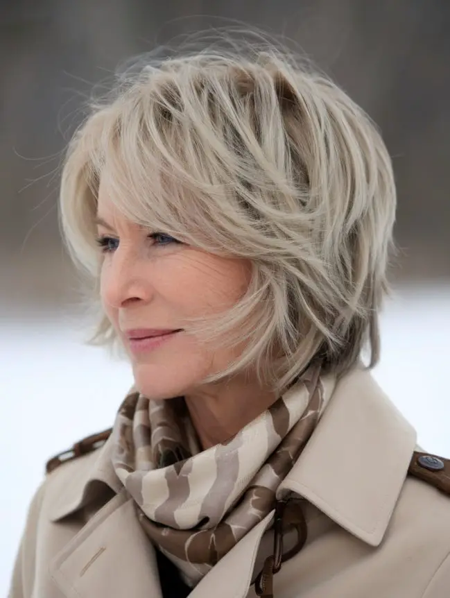 Short and Sassy Haircuts for Women Over 50