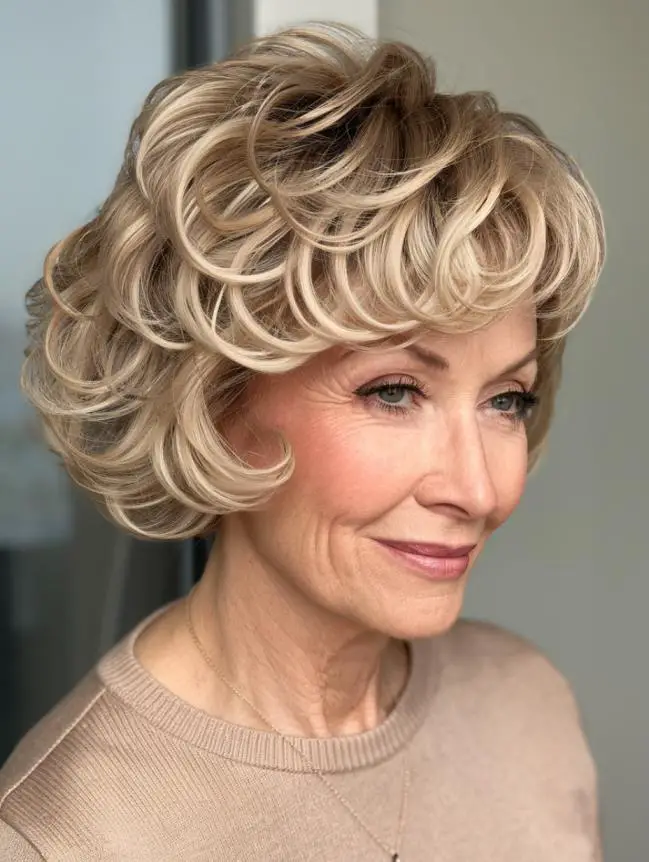 Short and Sassy Haircuts for Women Over 50