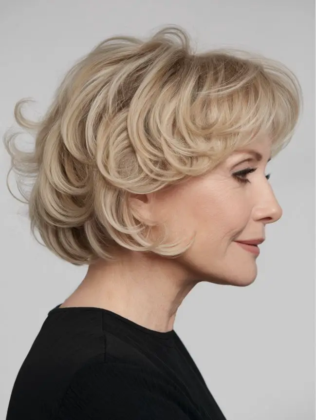 Short and Sassy Haircuts for Women Over 50