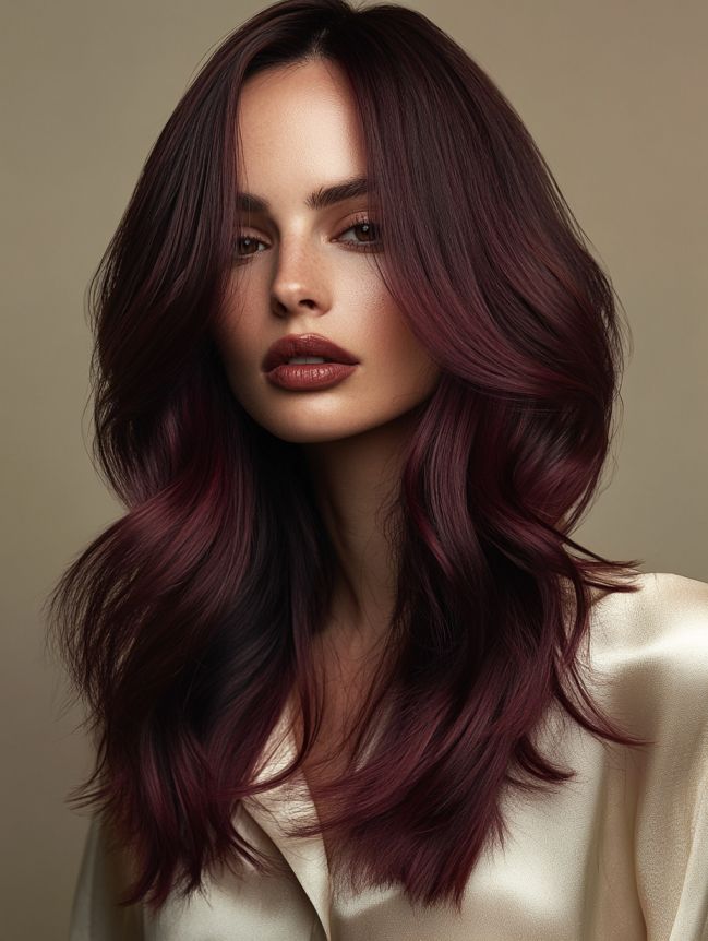 Christmas Hair Color Ideas for Brunettes