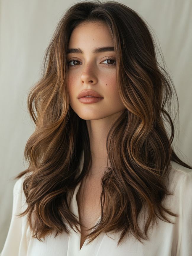 Christmas Hair Color Ideas for Brunettes