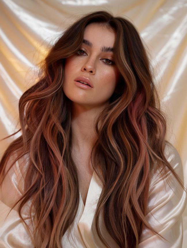 Christmas Hair Color Ideas for Brunettes