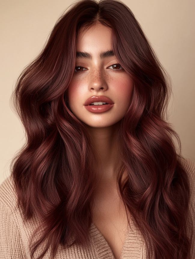 Christmas Hair Color Ideas for Brunettes