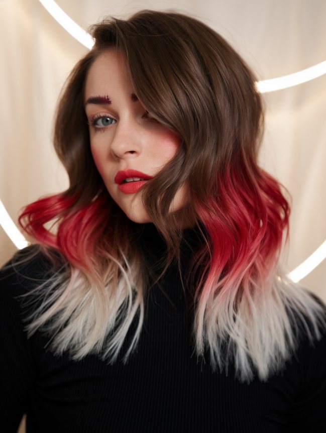 Christmas Hair Color Ideas for Brunettes