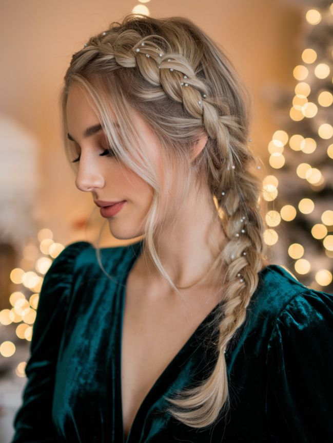 Christmas Hairstyles for Medium Hair