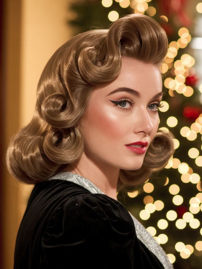 Christmas Hairstyles for Medium Hair