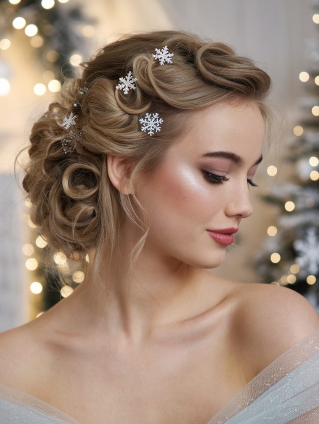 Christmas Hairstyles for Medium Hair