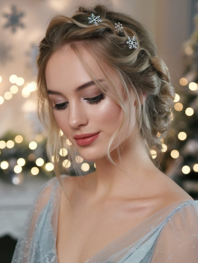 Christmas Hairstyles for Medium Hair