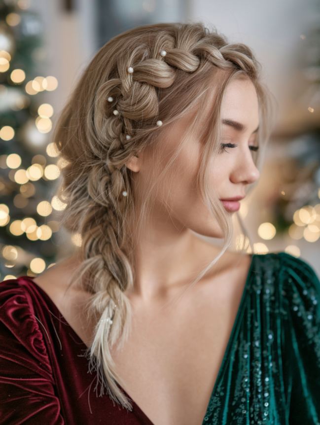 Christmas Hairstyles for Medium Hair