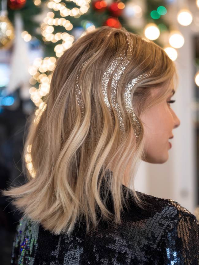 Christmas Hairstyles for Medium Hair