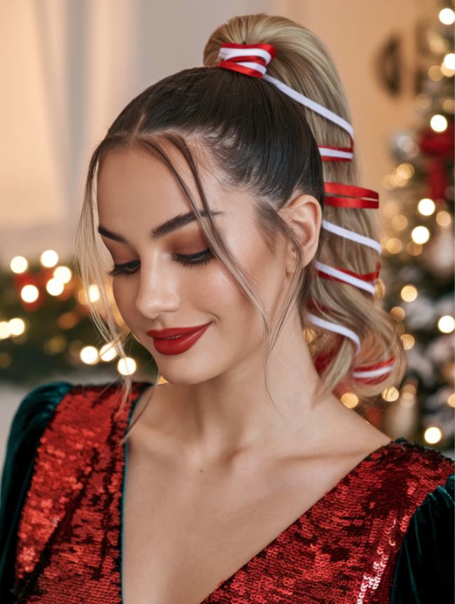 Christmas Hairstyles for Medium Hair