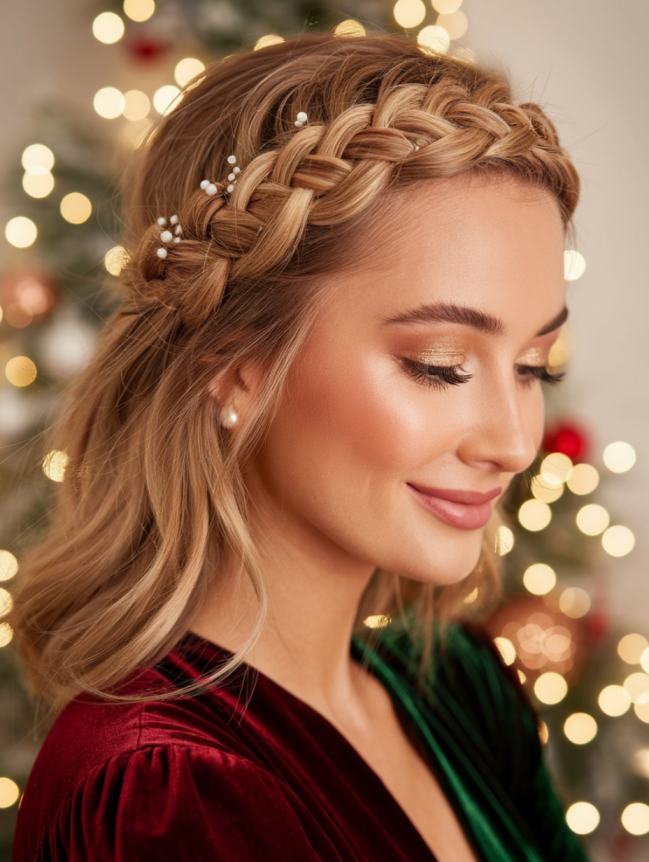 Christmas Hairstyles for Medium Hair