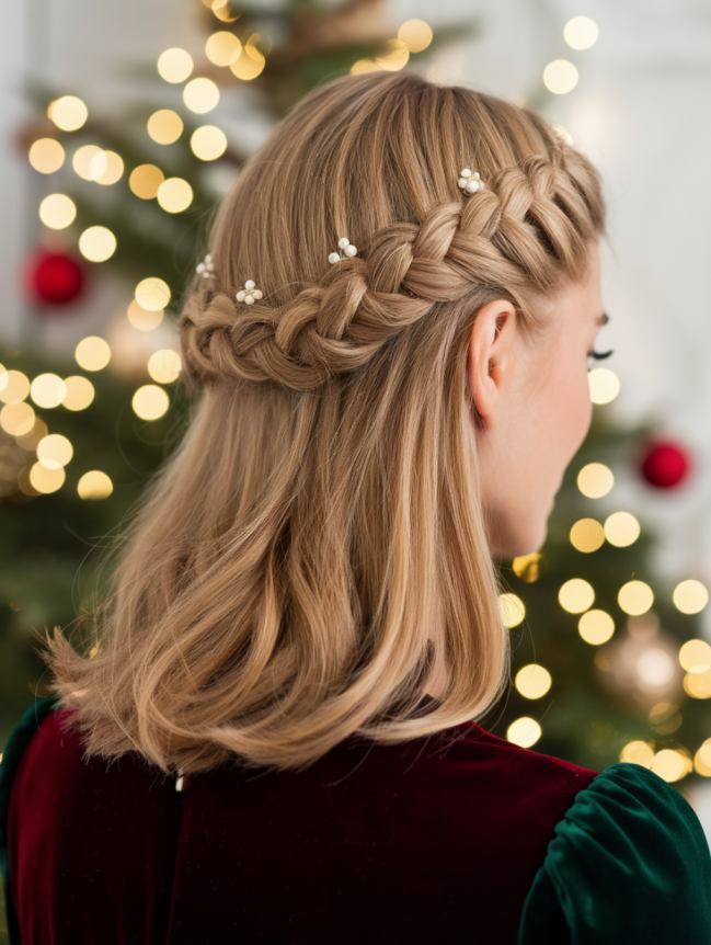 Christmas Hairstyles for Medium Hair