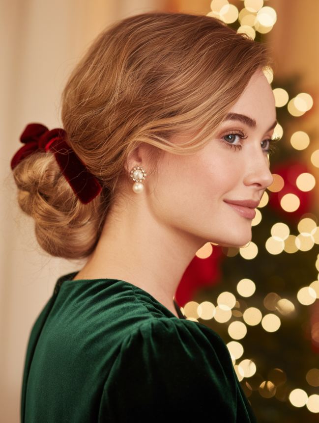 Christmas Hairstyles for Medium Hair