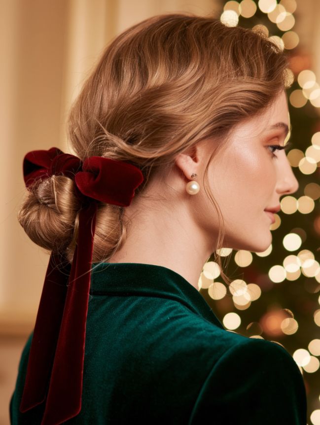 Christmas Hairstyles for Medium Hair