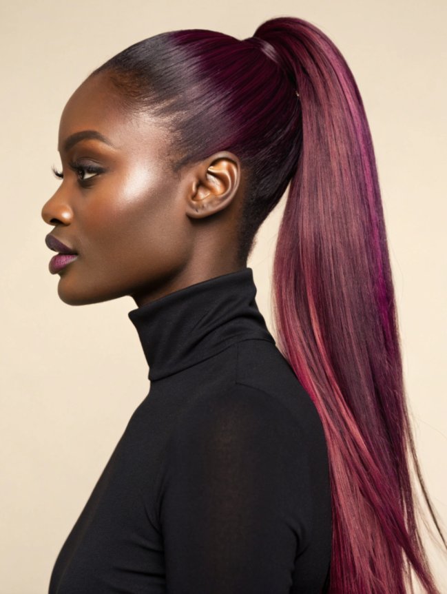 Winter Hair Color Ideas for Black Women