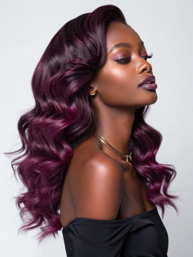 Winter Hair Color Ideas for Black Women